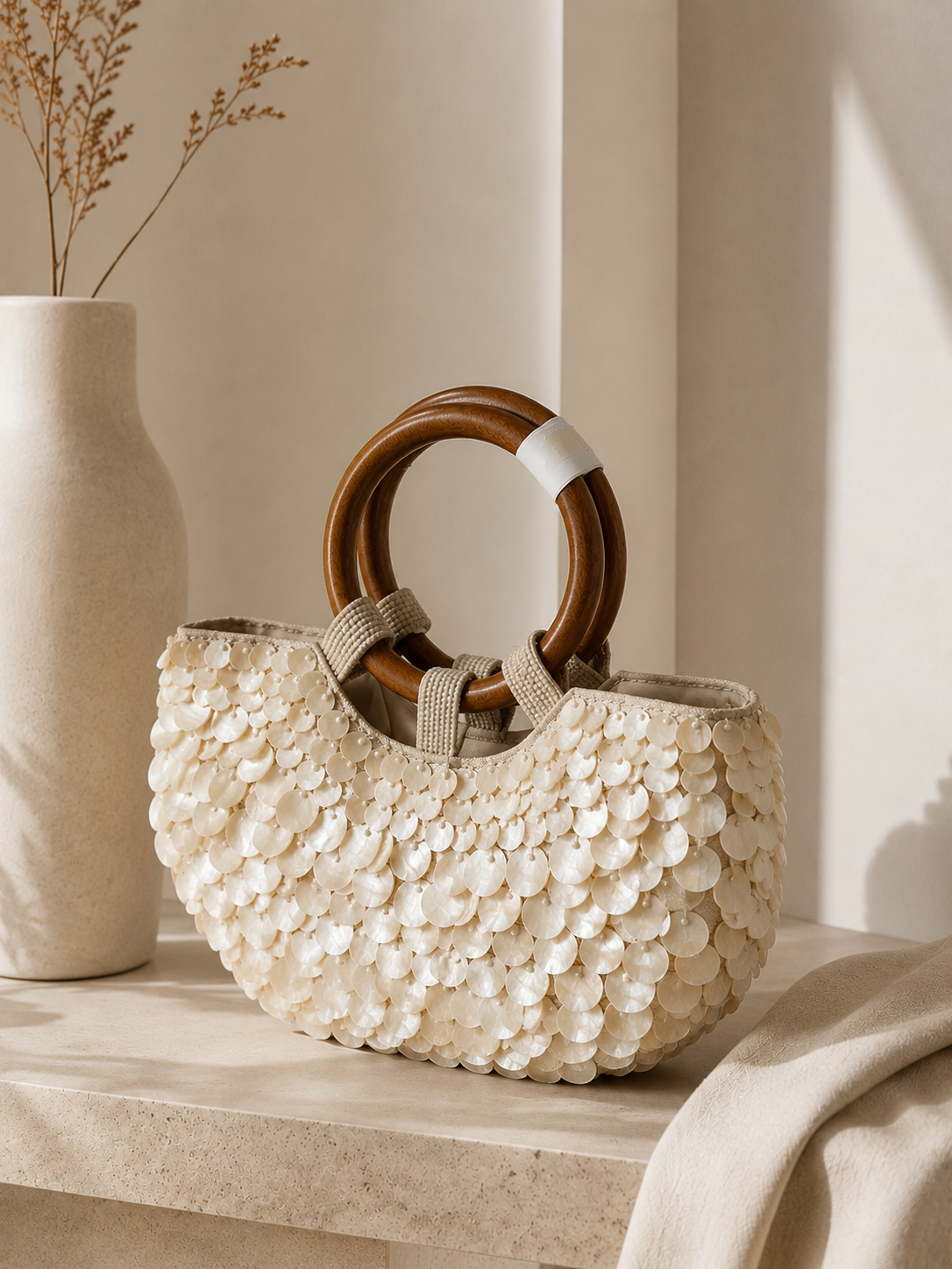 Ainoa™ | Bolso de Nácar Elegante