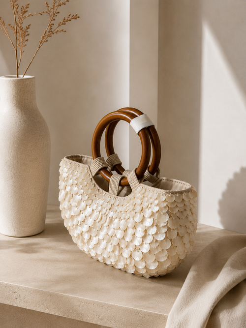 Ainoa™ | Bolso de Nácar Elegante